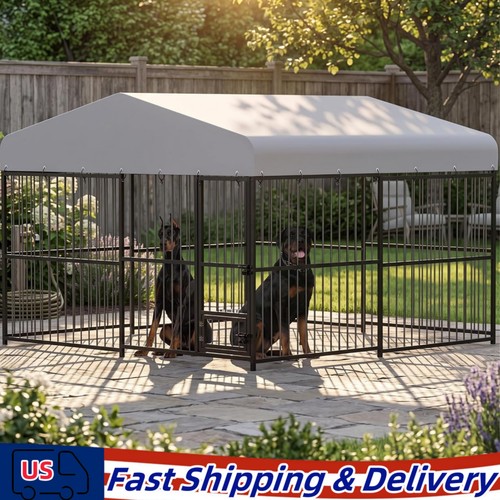 10x10ft outdoor pet dog run - 10x10ft,