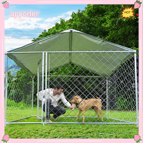 Pet dog run house - dog, shade