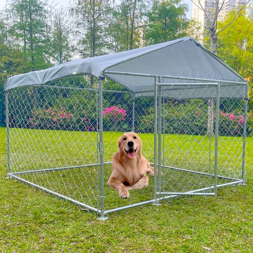 Outdoor pet dog run house - outdoor,