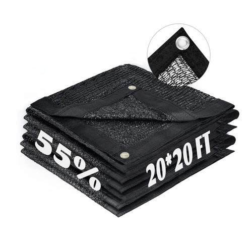 20x20ft black shade - black,