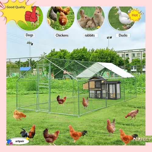 20x10ft outdoor pet dog run - 20x10ft,