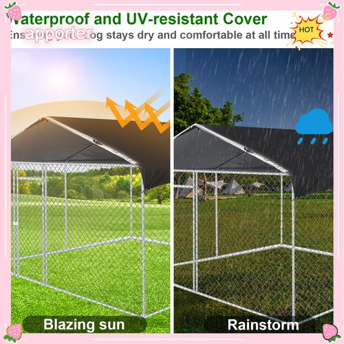 Outdoor pet dog run - ft,