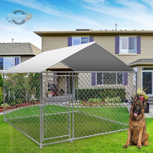 Kennel shade cage enclosure - shade, w/