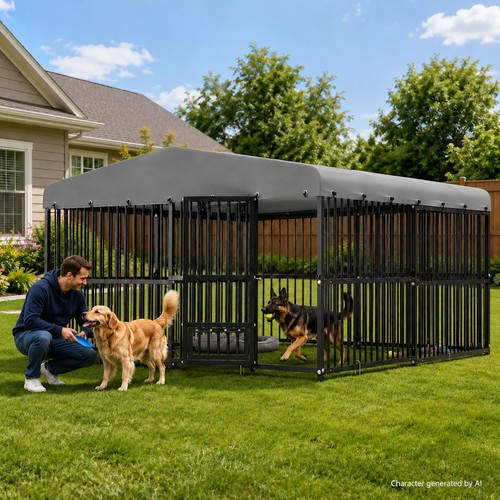 10x10ft outdoor pet dog - dog, run