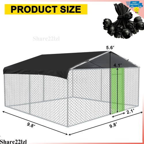 Large outdoor dog kennel pet - kennel,