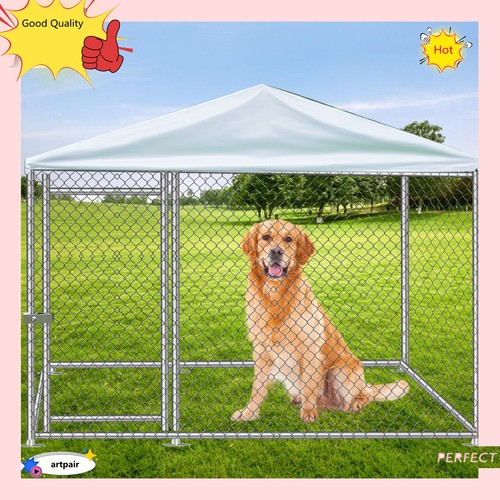 Metal outdoor pet dog - outdoor, run