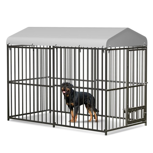 Large outdoor pet dog run - outdoor,