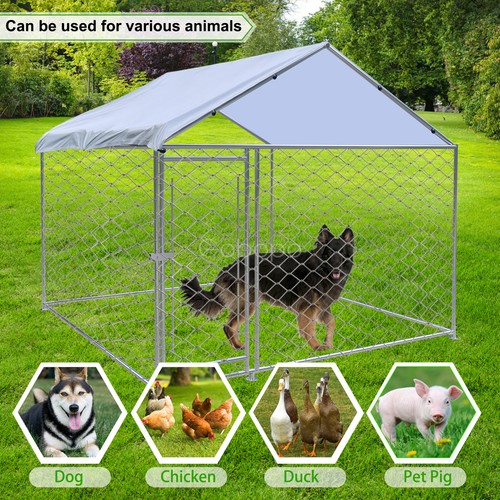 Metal outdoor pet dog - metal,