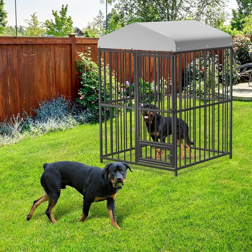 Metal outdoor pet dog run - metal,
